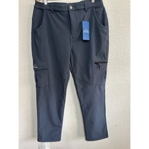 OutdoorSports Cargo Pants Comfort Stretch Hiking Travel Blue